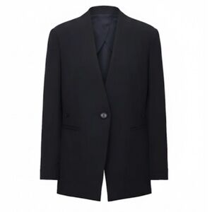 Spanx “The Perfect Collarless Blazer” In Black Size Medium New Without Tags!